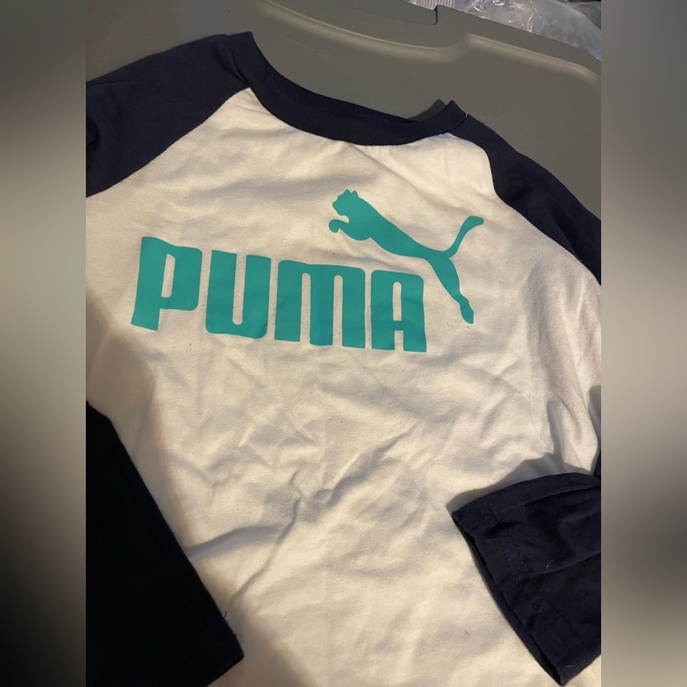 Puma boy, size 5, long sleeve shirt